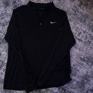 Nike Black Long-Sleeve Top